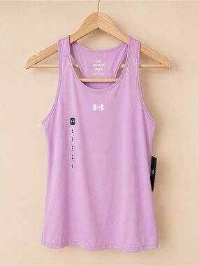 Under Armour Lavender Racerback Performance Tank Top Women brand new! 💜